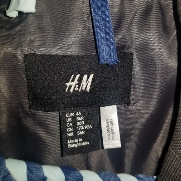 H&M Blazer Grey Colorway - Picture 2 of 2